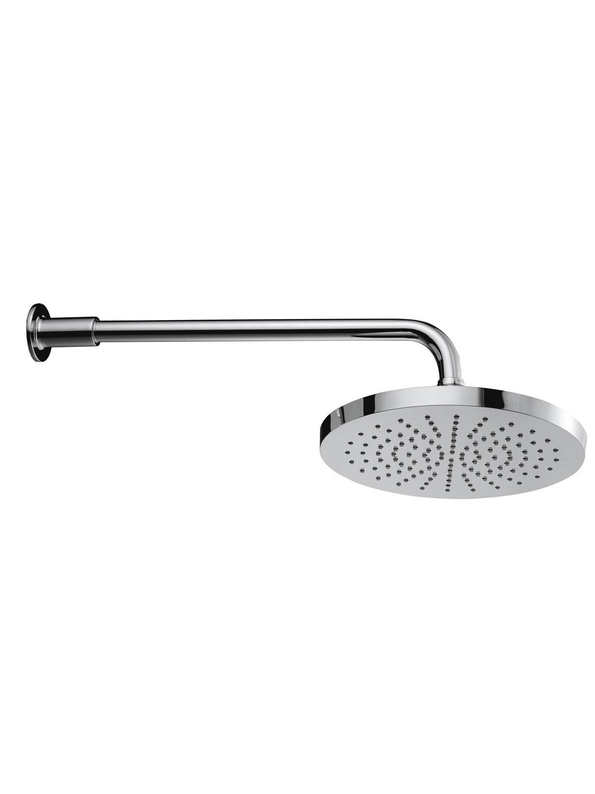 Pomme de douche minimaliste et anticalcaire ABS D 20 cm