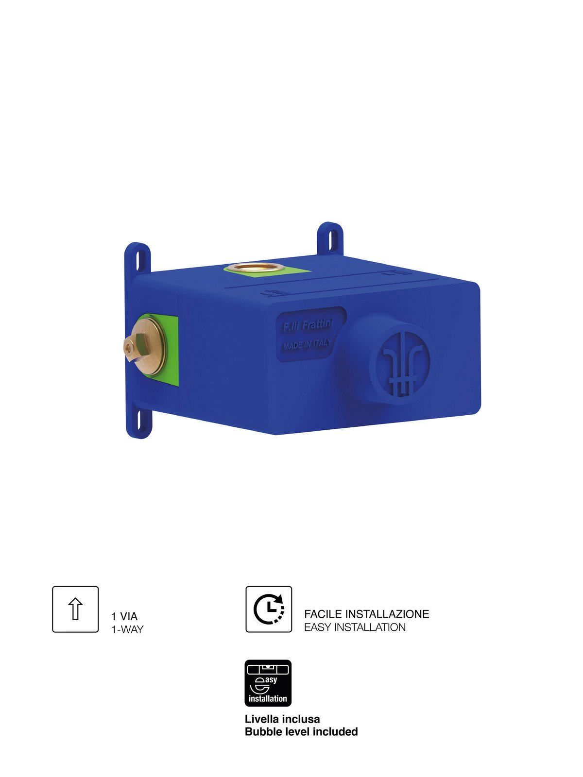 Corps encastré mitigeur thermostatique universel