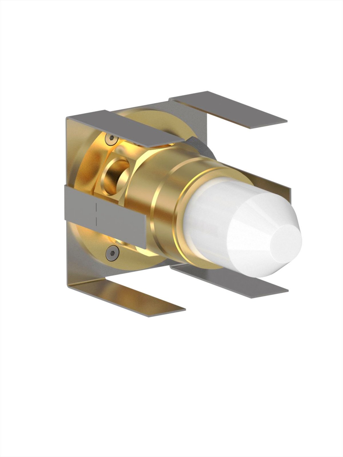 Corps encastrer inverseur 3 voies cartouches disques céramiques